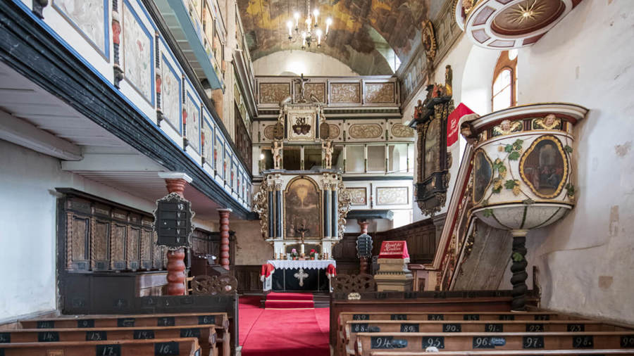 Ilustrační obrázek článku 'Church of the Good Shepherd in Podhradí'
