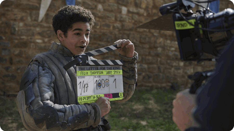 Ilustrační obrázek filmu 'The Letter for the King'